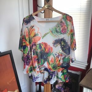 West K blouse